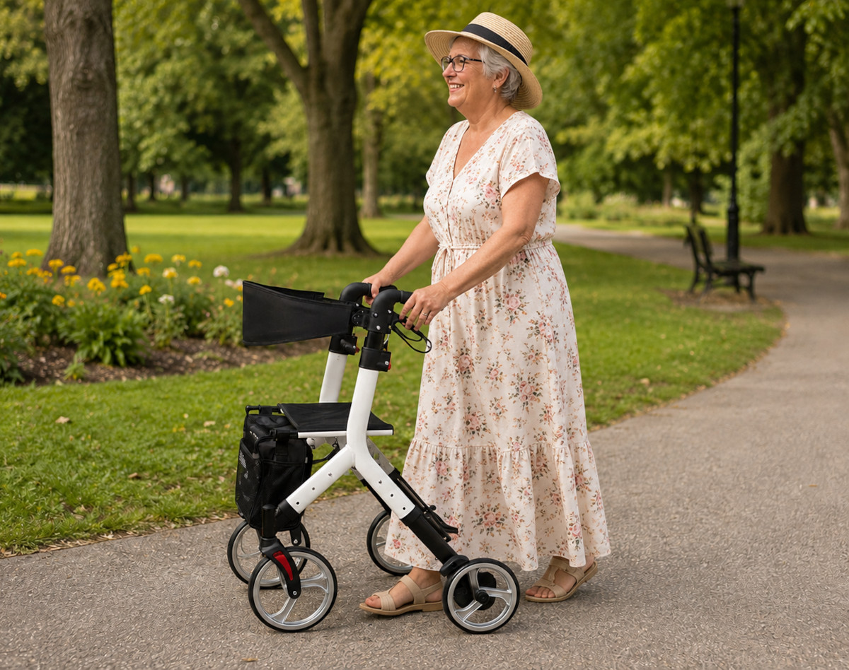 Feya 4 Wheel Rollator