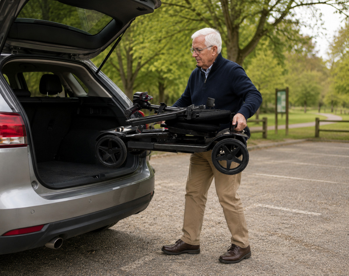 Fold Flat Mobility Scooter