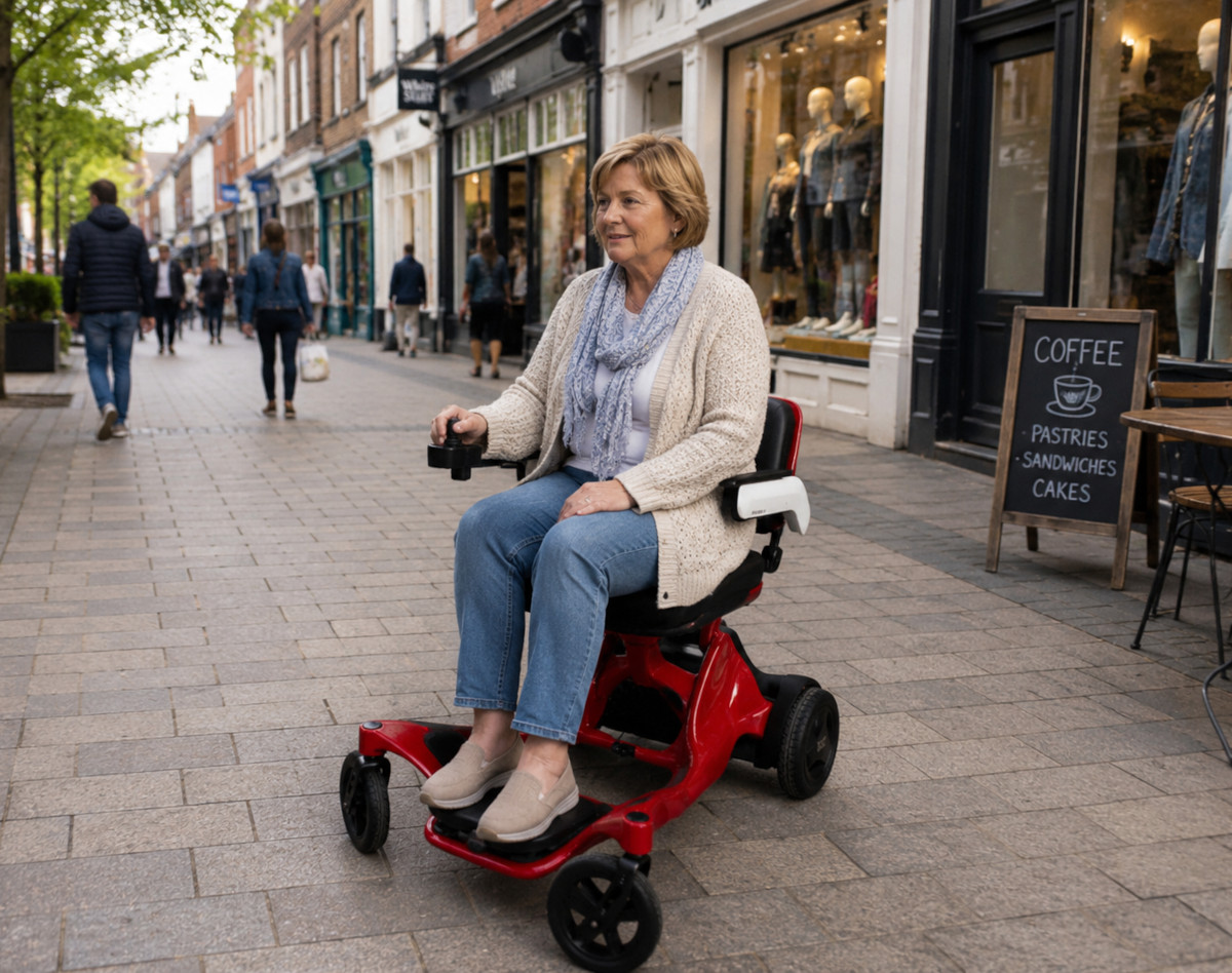 Rova Folding Powerchair - Image 3