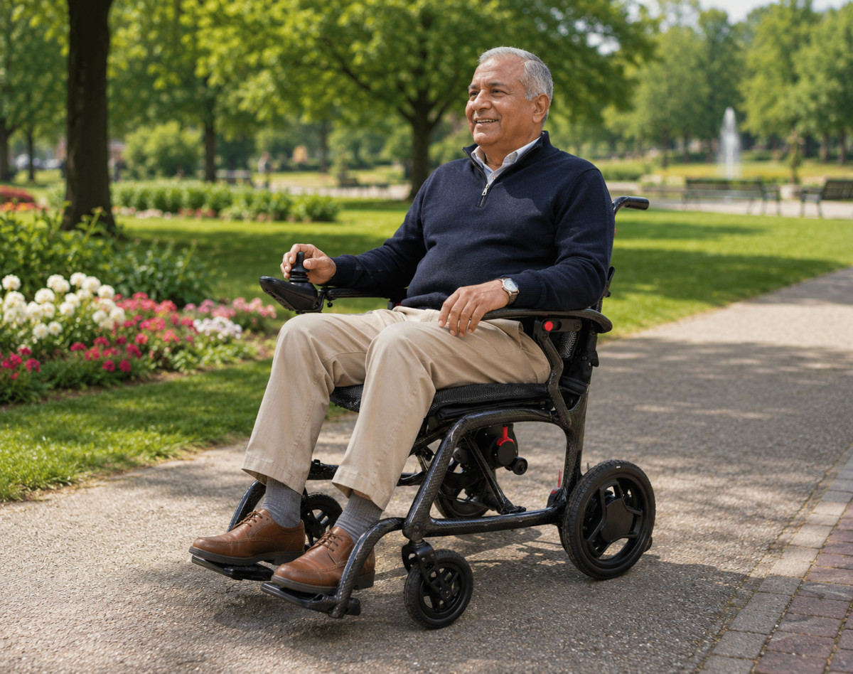 Compact Lightweight Powerchair